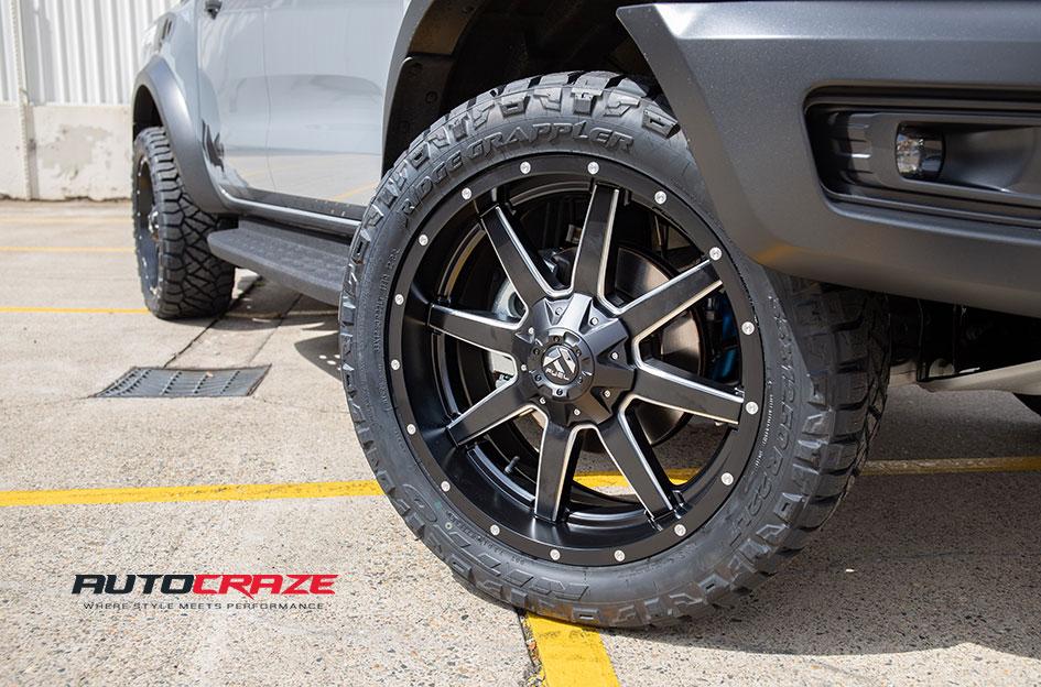 FORD RAPTOR MAVERICK GLOSS BLACK MILLED ACCENTS